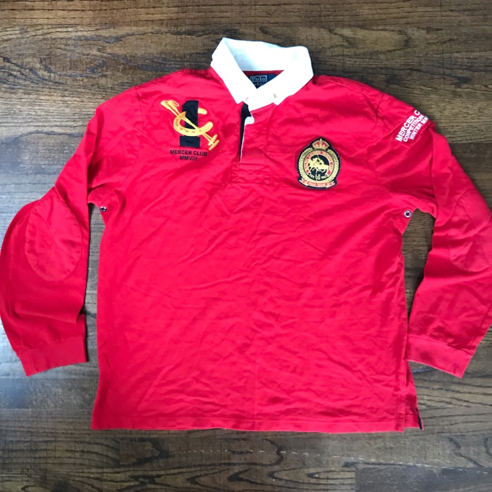 Vintage Polo Ralph Lauren rugby polo era Sz XXL